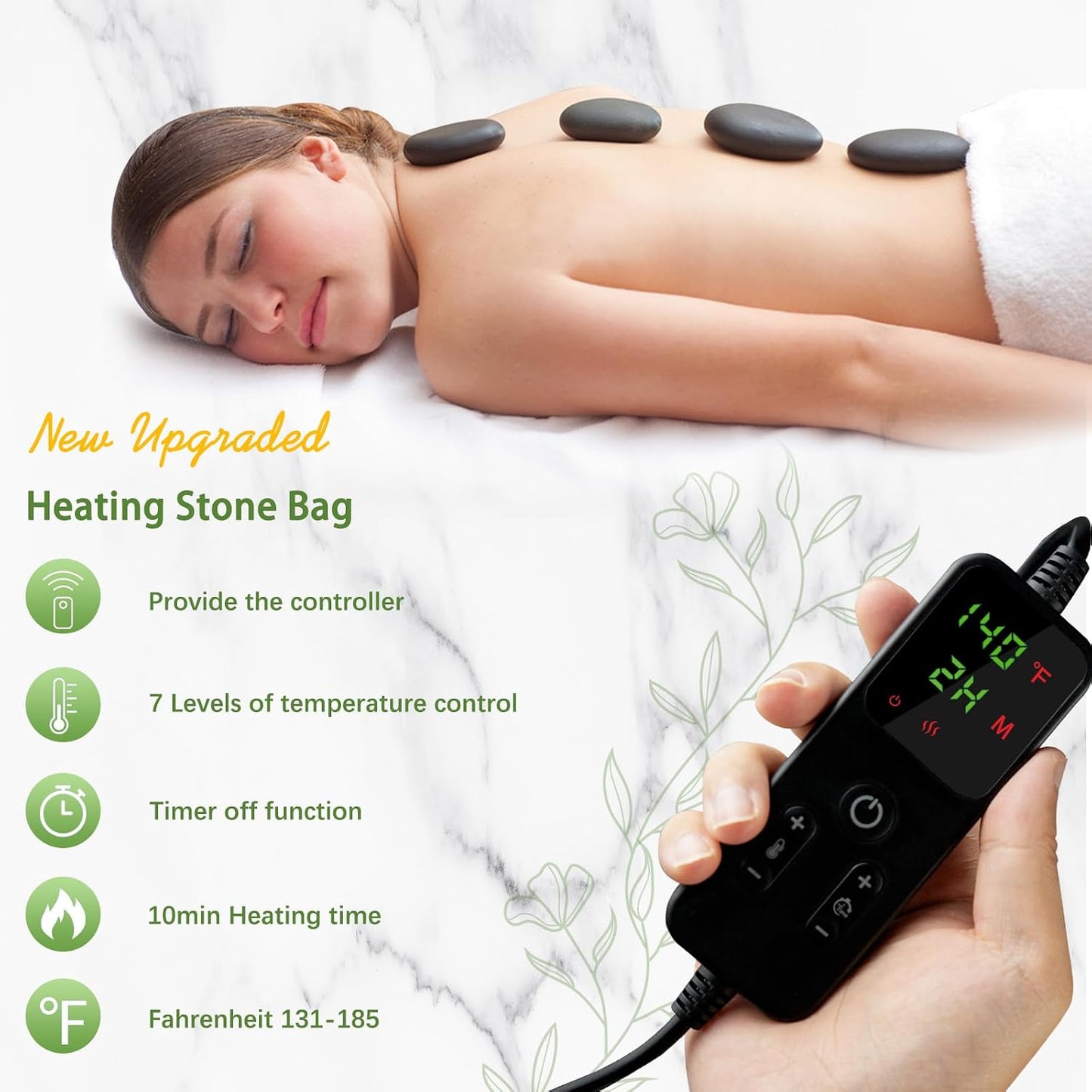 Professional Constant-Temp Hot Stone Massage Kit
