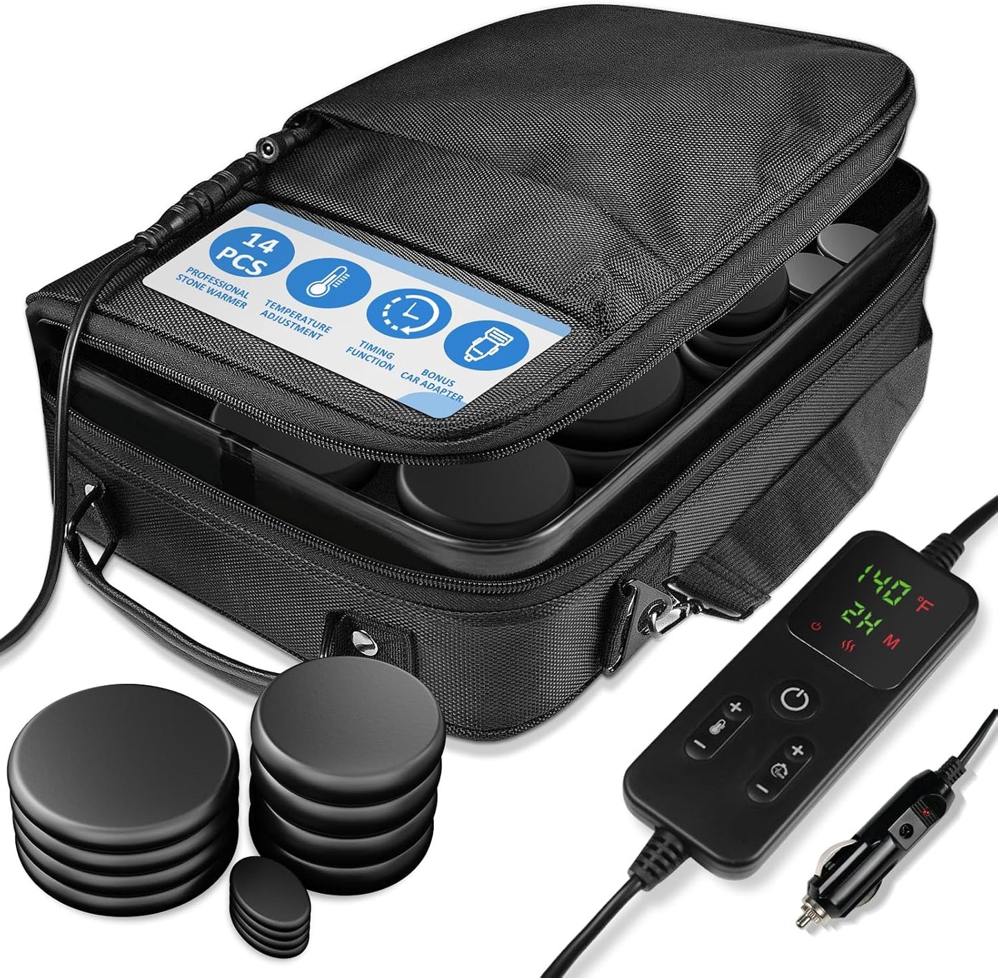 Professional Constant-Temp Hot Stone Massage Kit