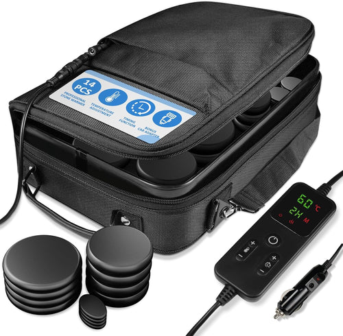Massage Stone Warmer Set